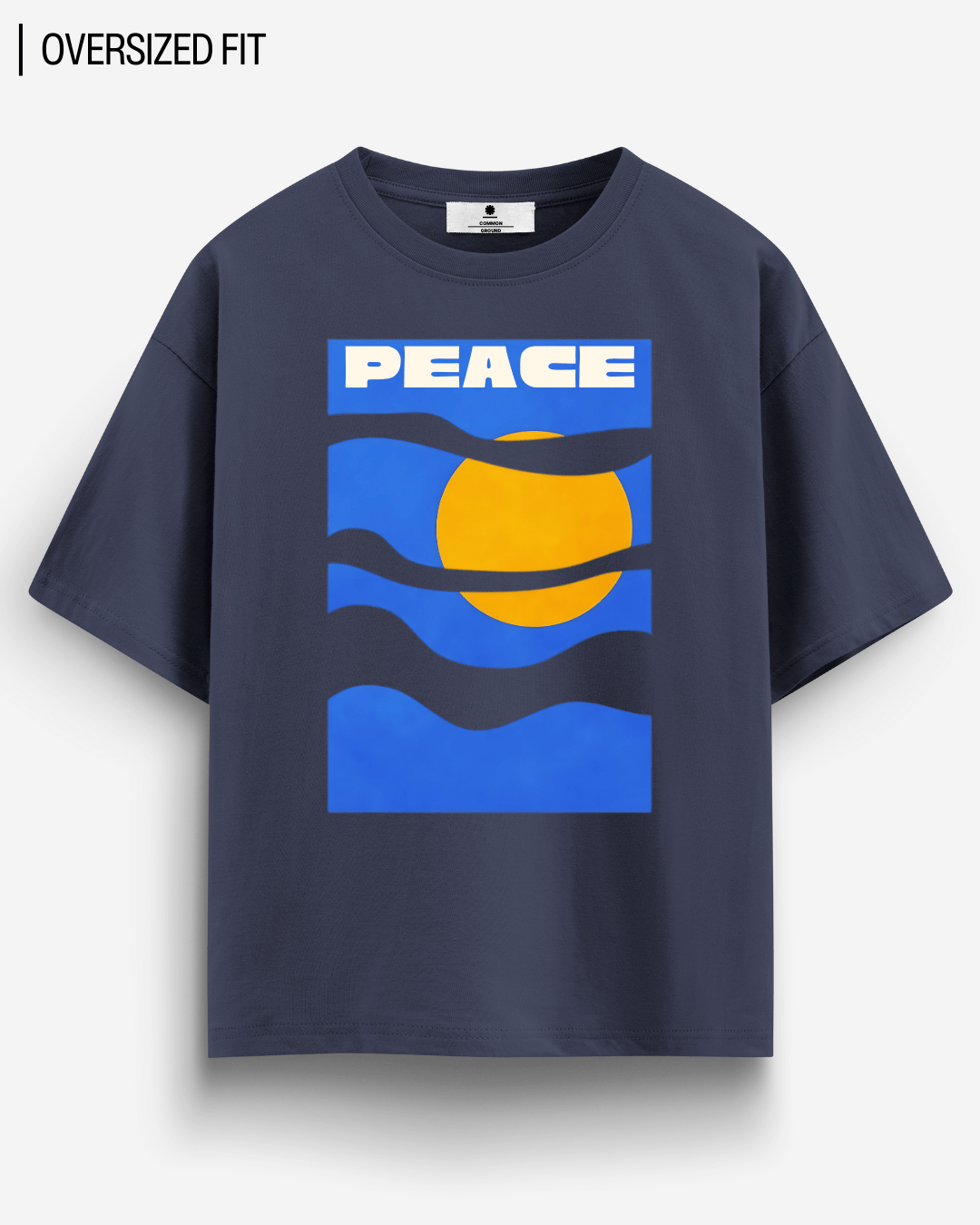 PEACE OVERSIZED T-SHIRT