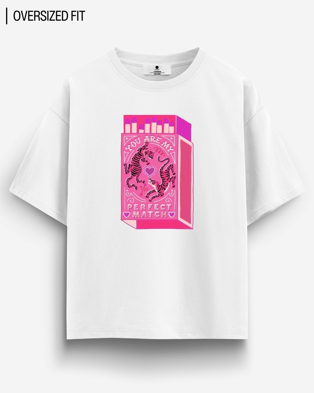 PERFECT MATCH OVERSIZED T-SHIRT