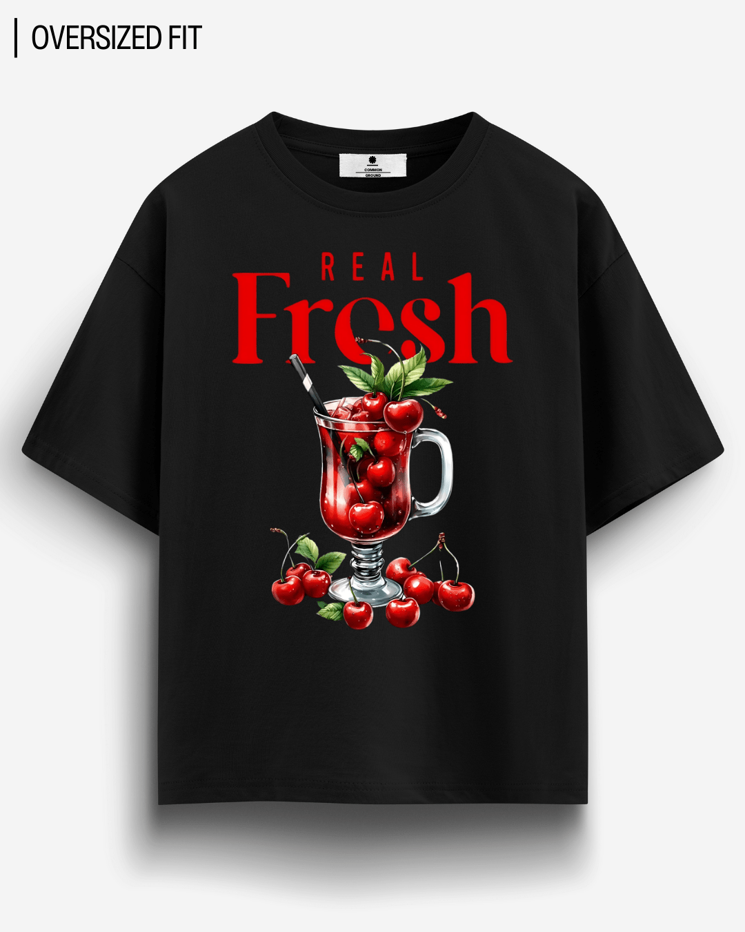 REAL FRESH OVERSIZED T-SHIRT