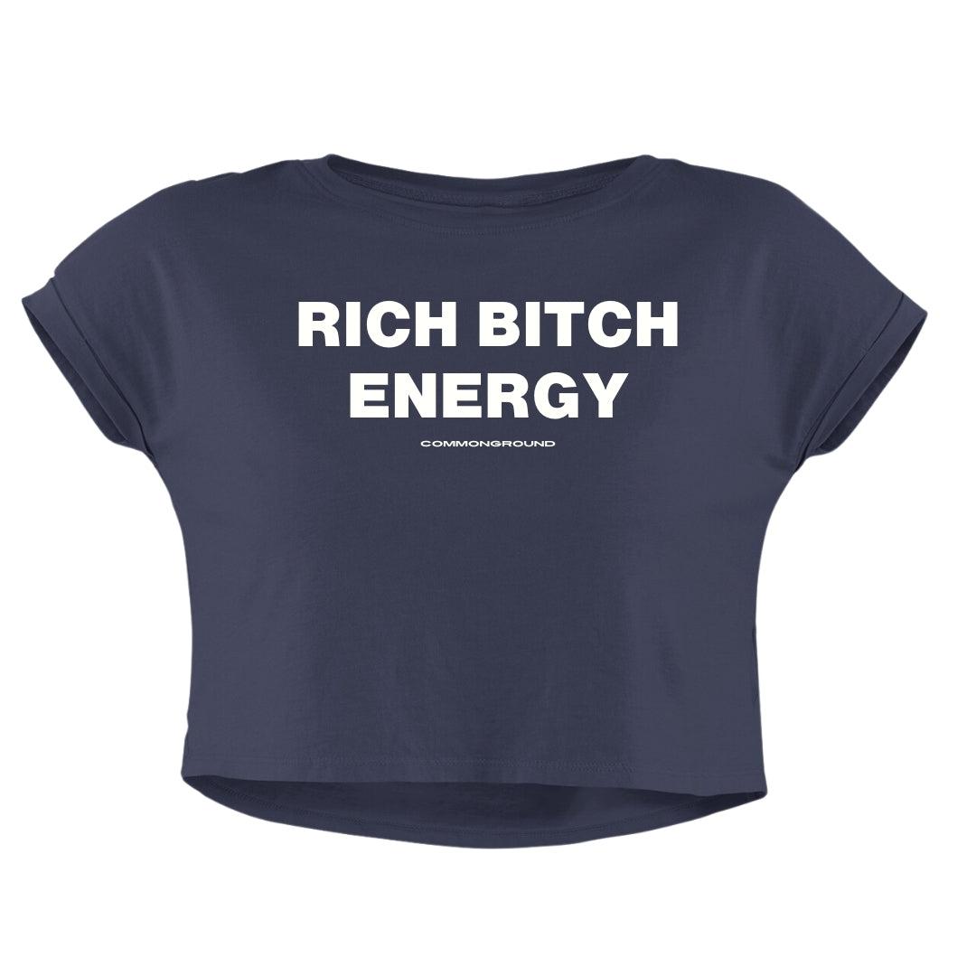 RICH BIT*H ENERGY CROP TOP