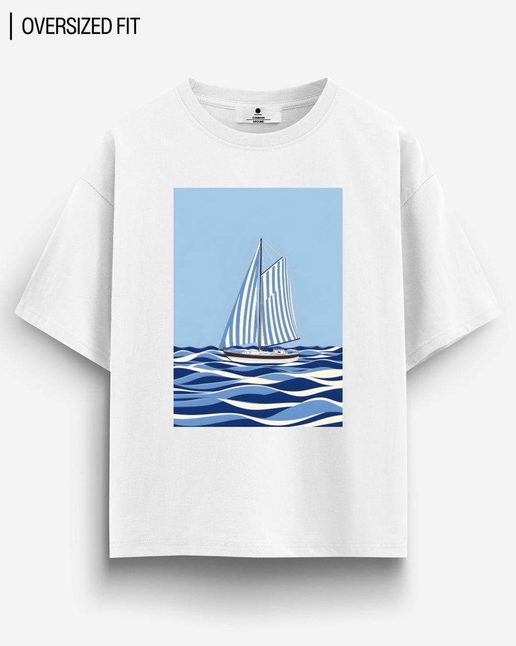 SAILING OVERSIZED T-SHIRT
