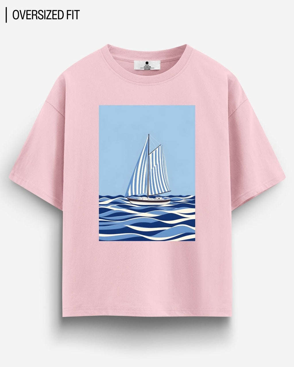 SAILING OVERSIZED T-SHIRT
