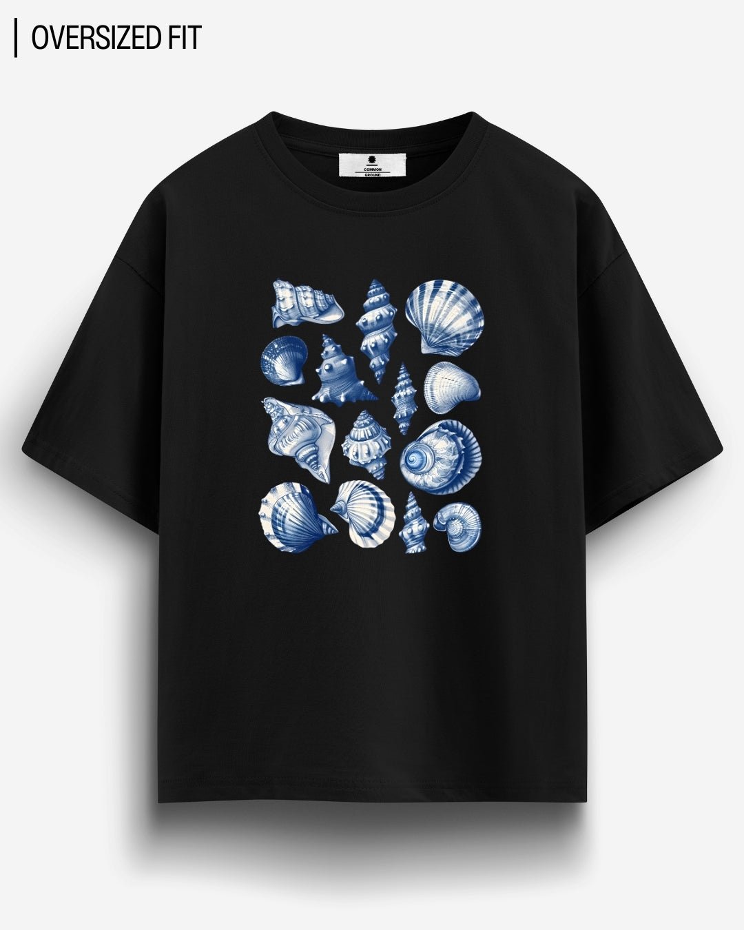 SEA SHELLS OVERSIZED T-SHIRT