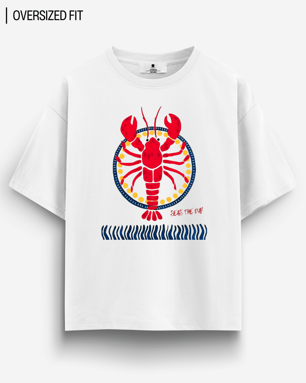 SEAS THE DAY OVERSIZED T-SHIRT