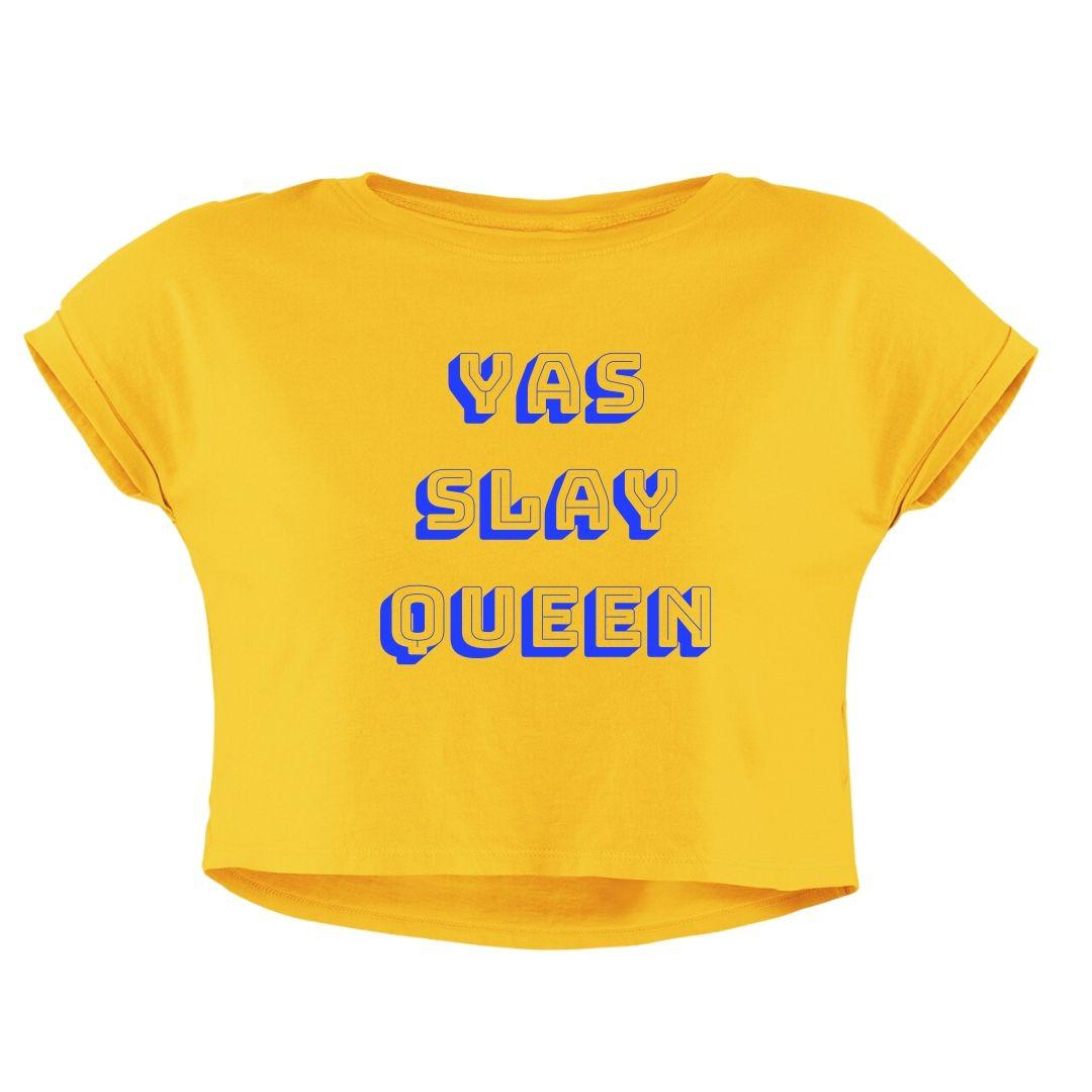 SLAY QUEEN CROP TOP