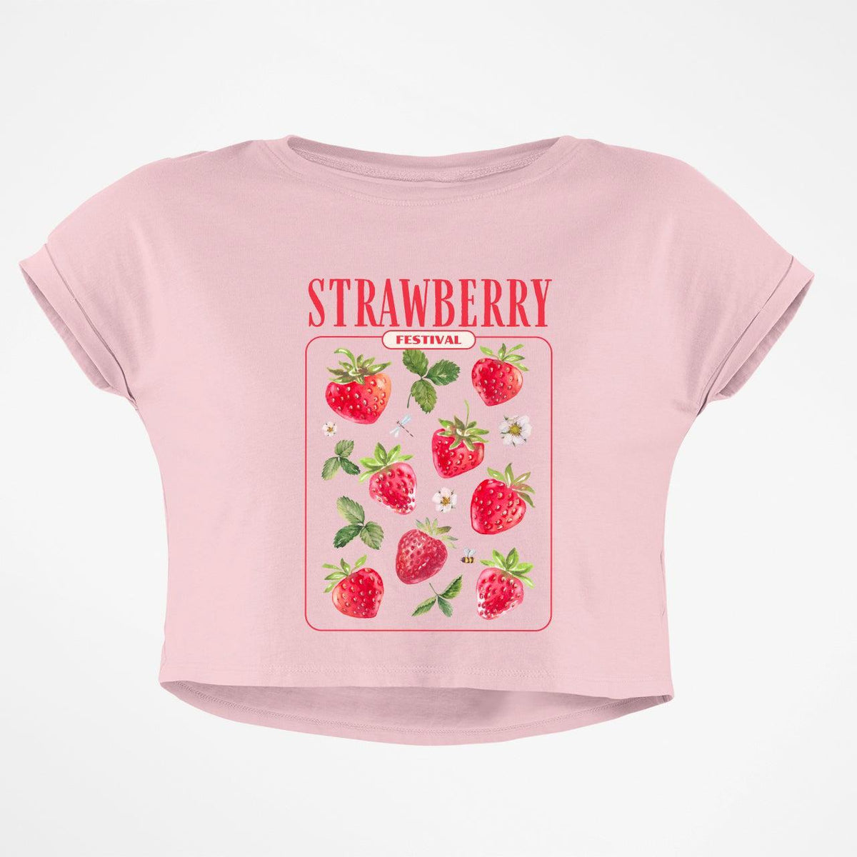 STRAWBERRY FESTIVAL CROP TOP