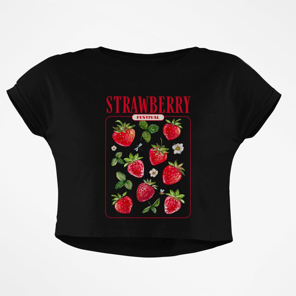 STRAWBERRY FESTIVAL CROP TOP