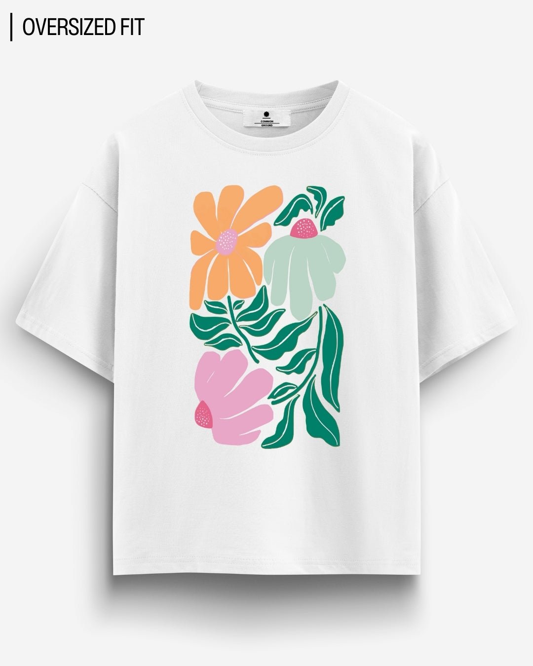 SUMMER BLOOM OVERSIZED T-SHIRT