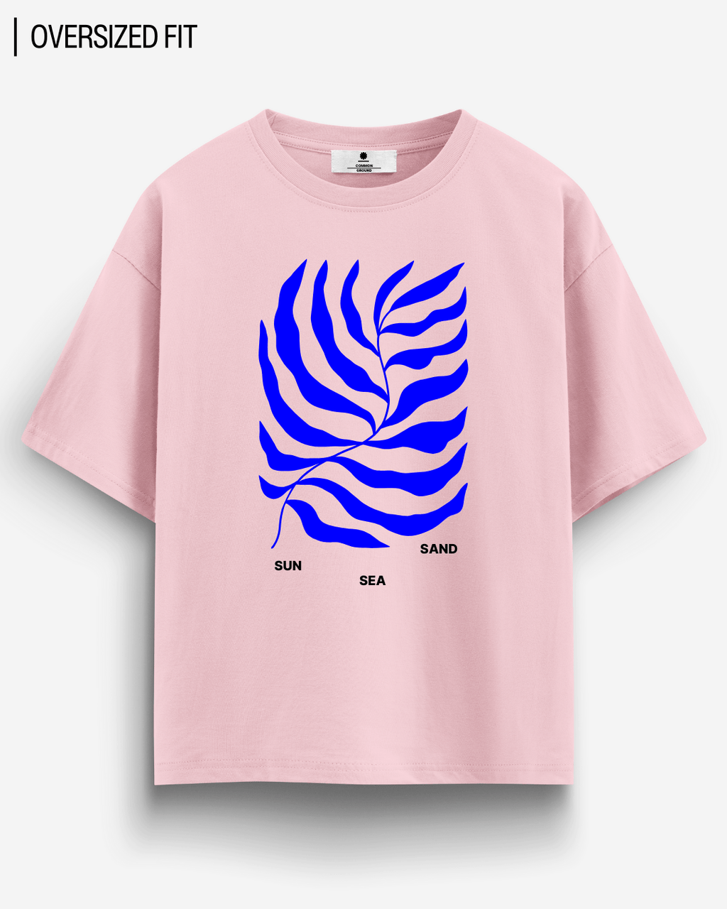 SUN SEA SAND OVERSIZED T-SHIRT