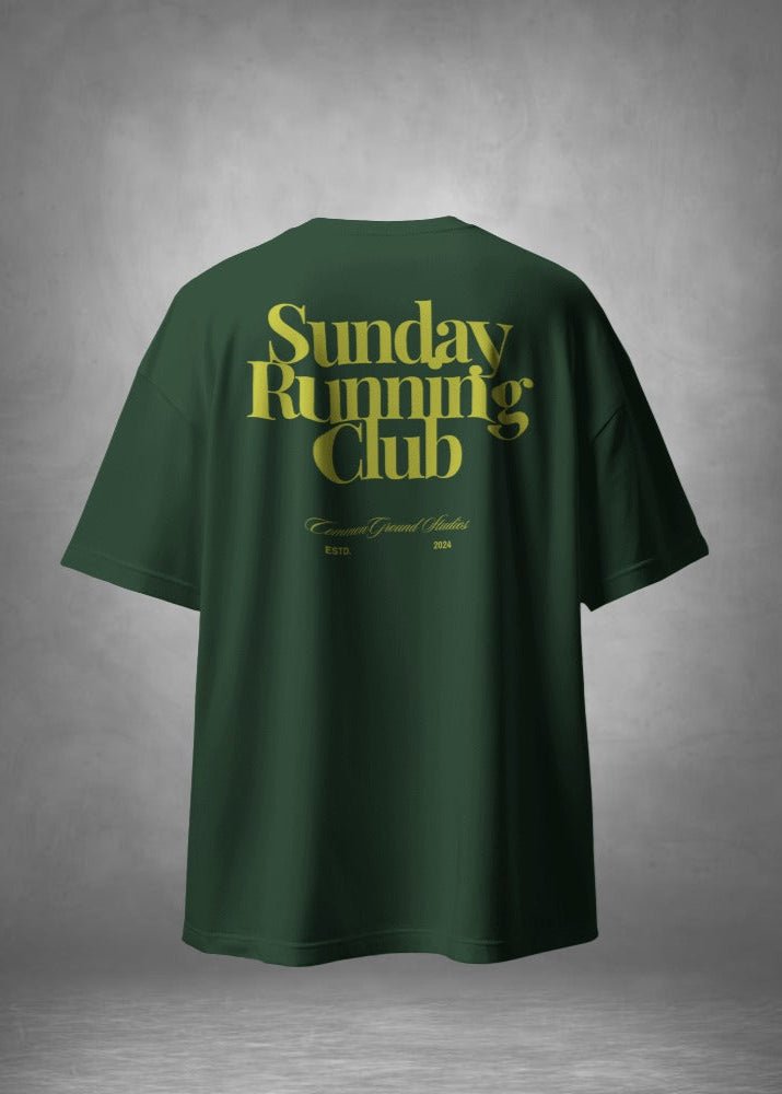 SUNDAY RUNNING OVERSIZED T-SHIRT