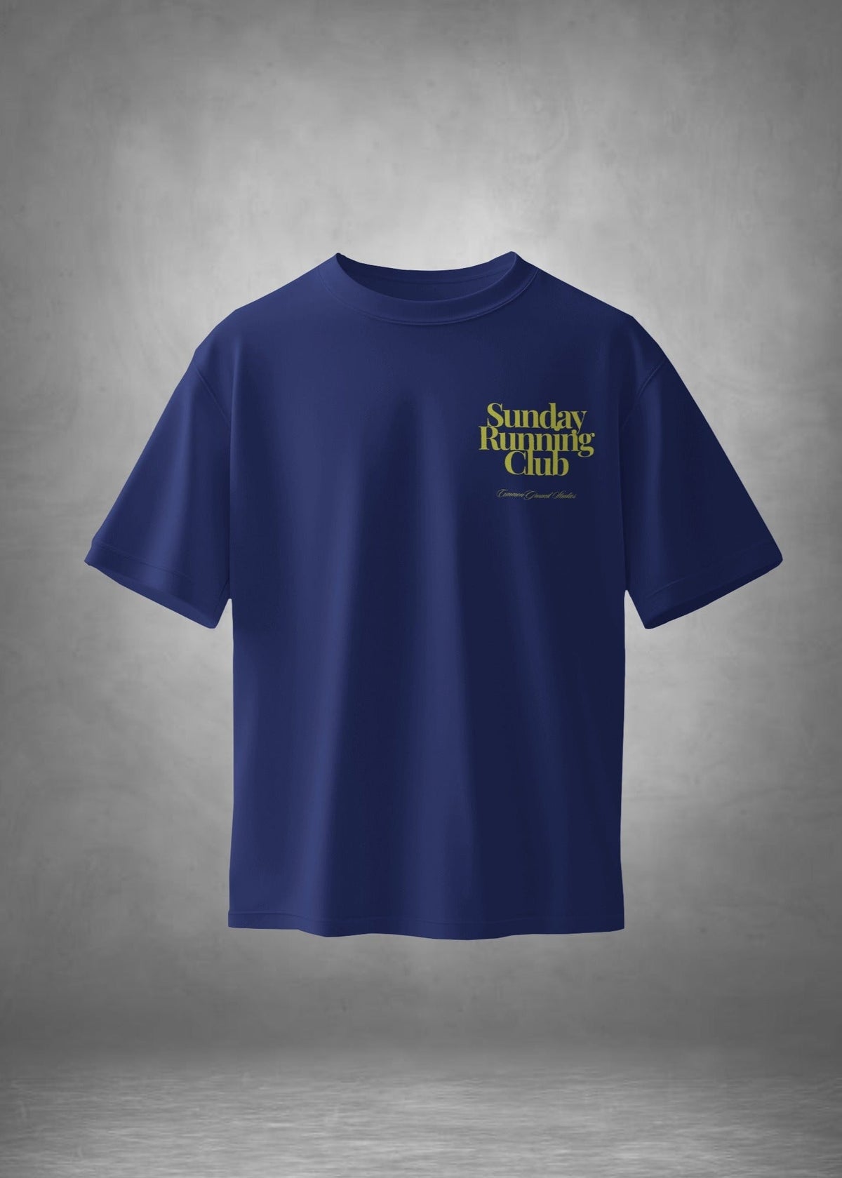 SUNDAY RUNNING OVERSIZED T-SHIRT