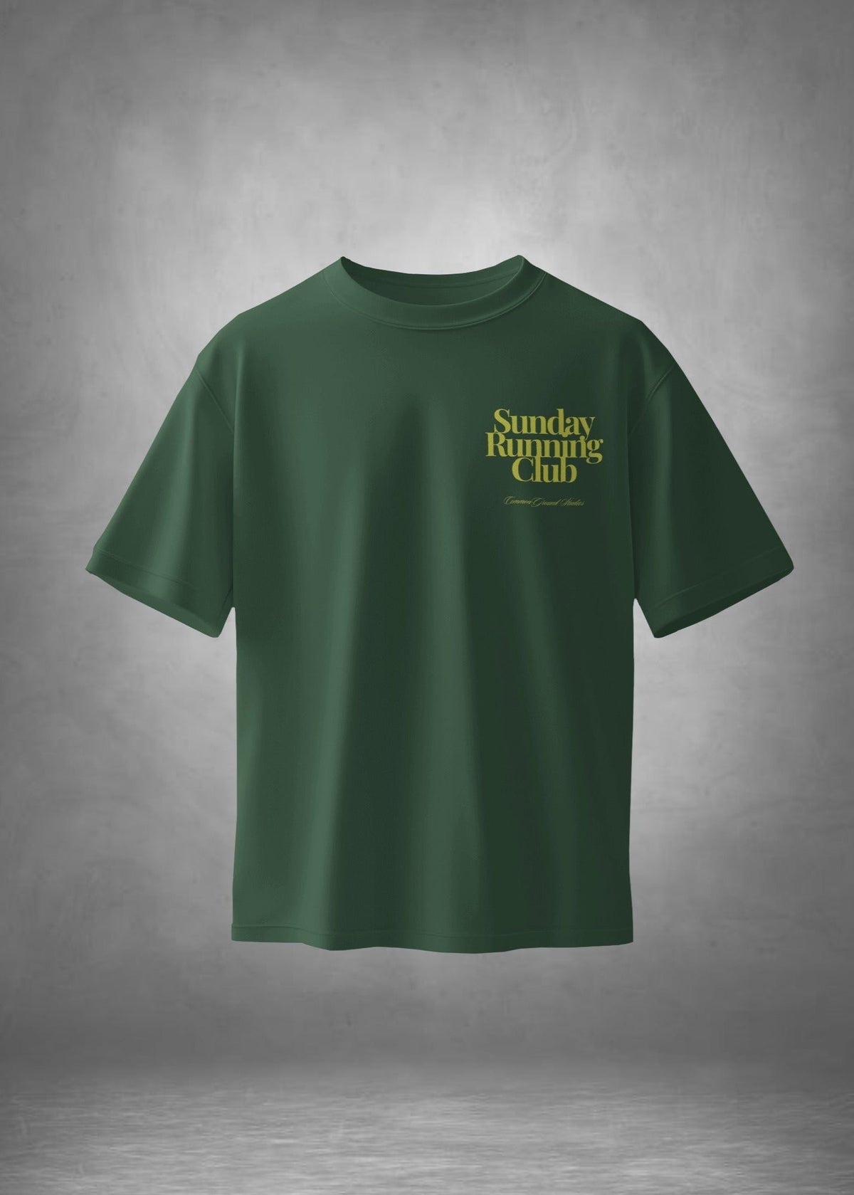 SUNDAY RUNNING OVERSIZED T-SHIRT