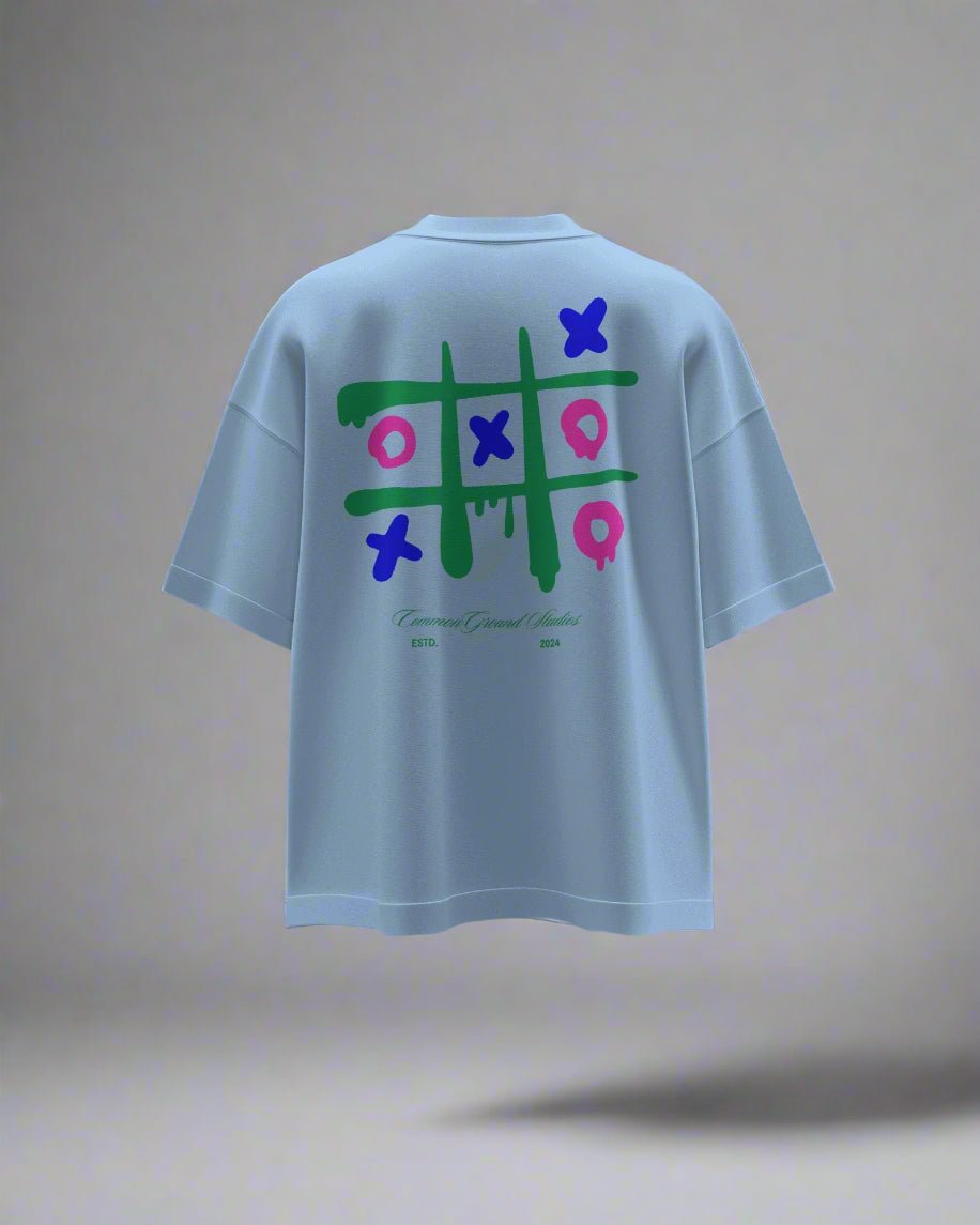TIC TAC TOE OVERSIZED T-SHIRT
