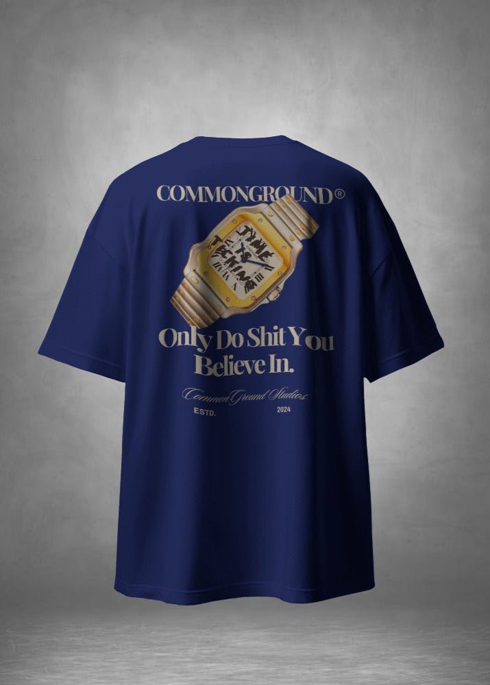 TIME IS TICKING OVERSIZED T-SHIRT