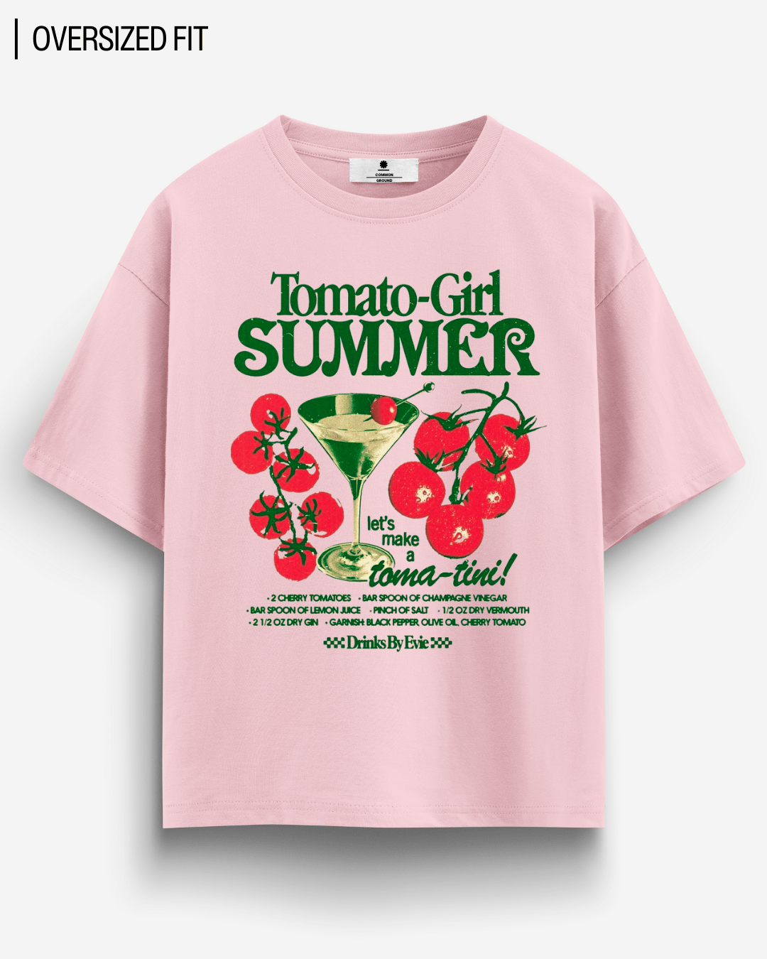 TOMATO GIRL OVERSIZED T-SHIRT