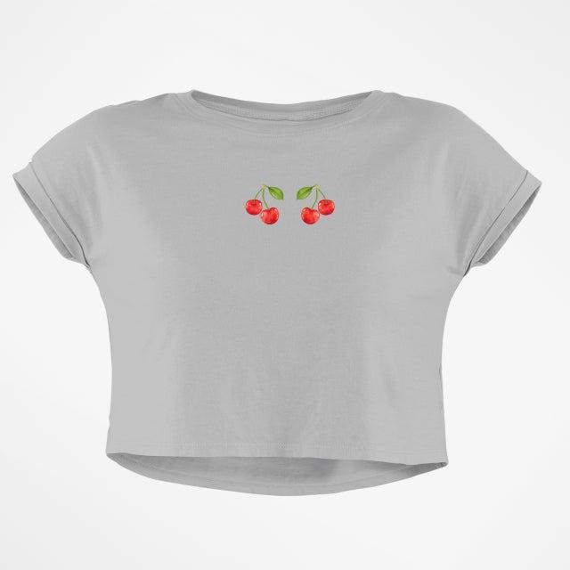 TWO CHERRIES CROP TOP