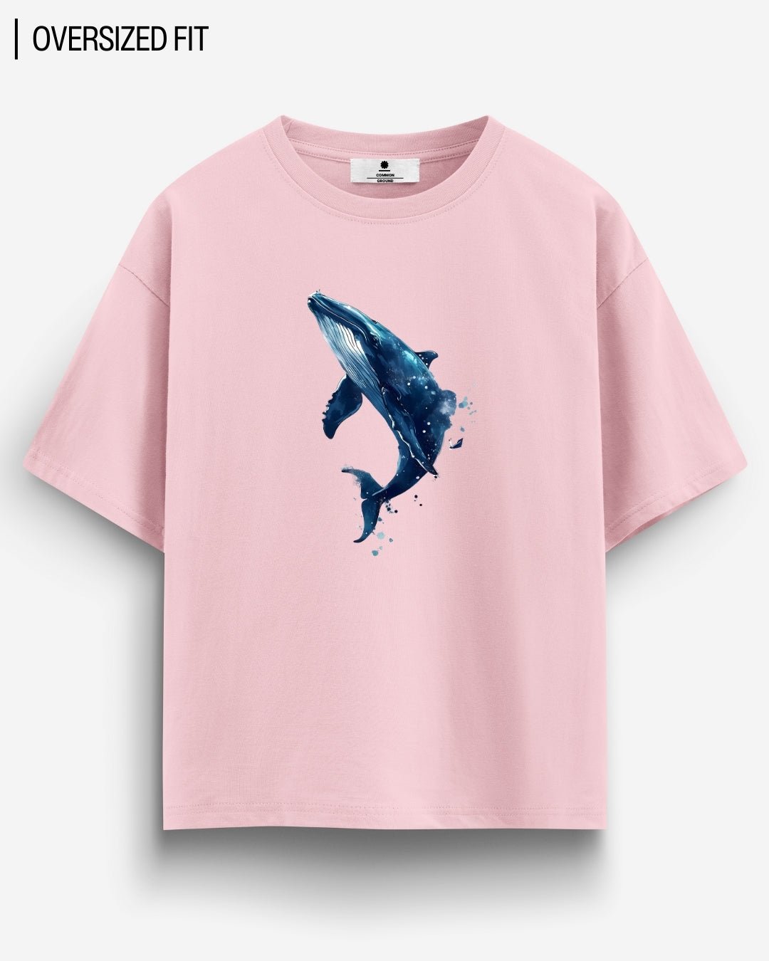 WHALE OVERSIZED T-SHIRT