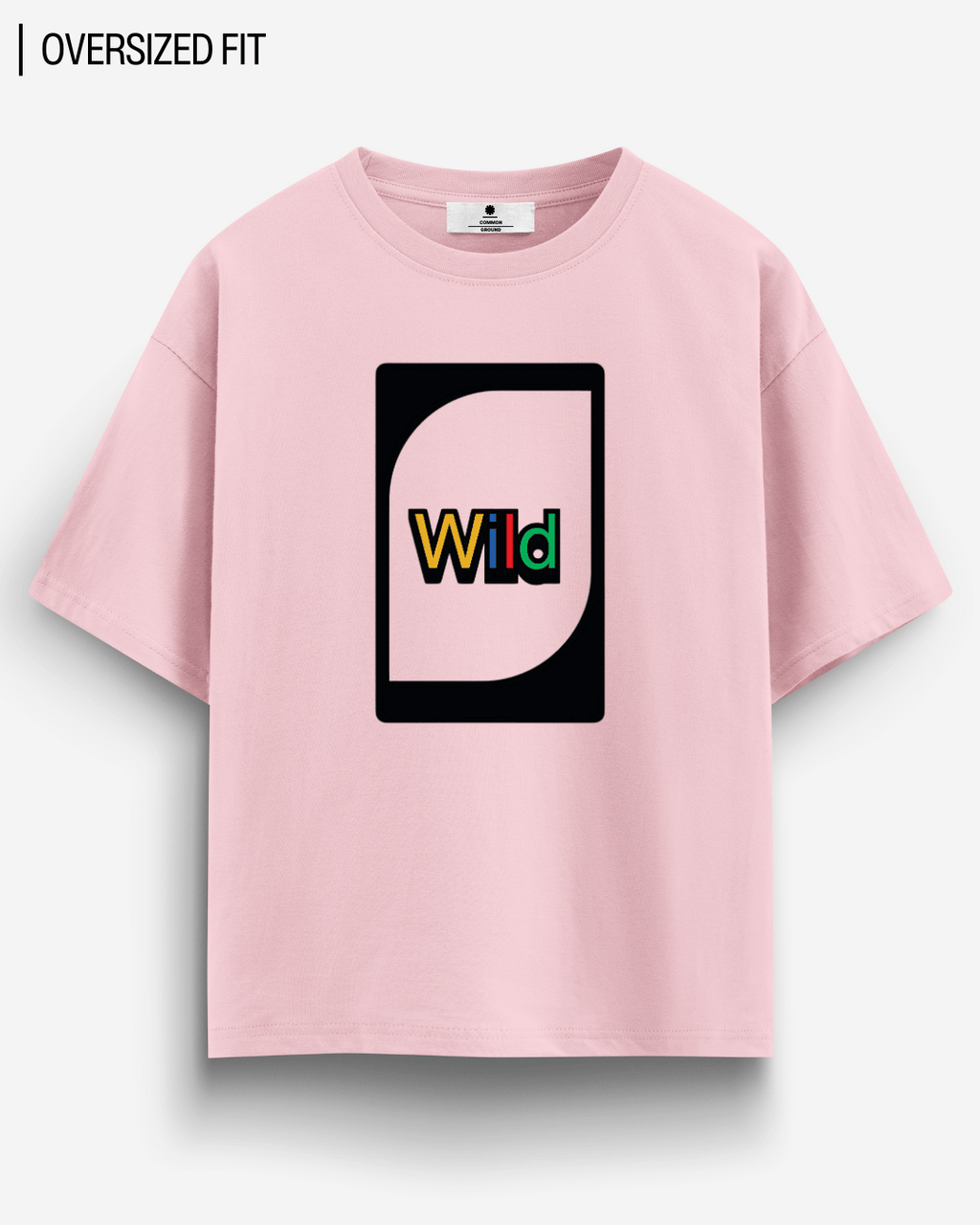WILD CARD OVERSIZED T-SHIRT